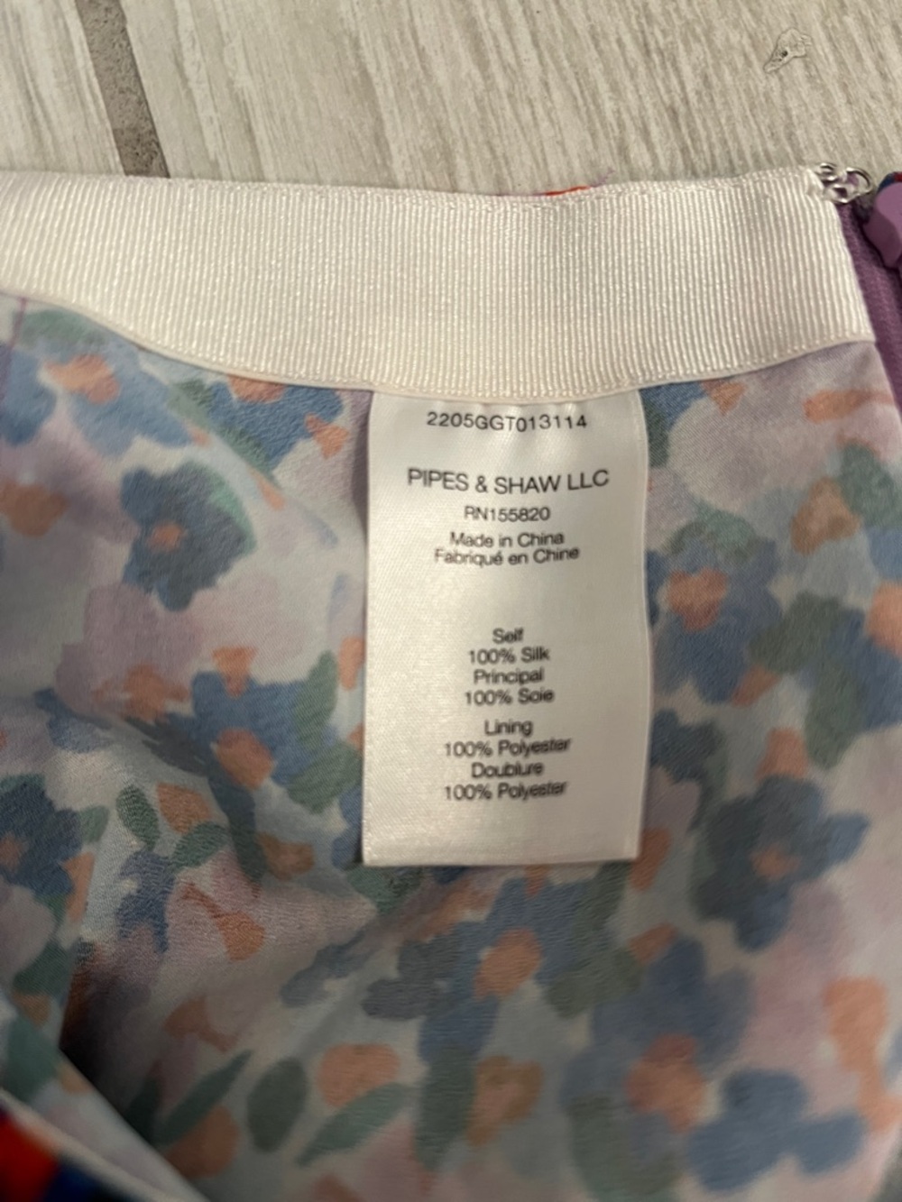 Veronica Beard Skirt Floral Spencer Side Ruffles in Multi-Color-100%Silk - Picture 11 of 11
